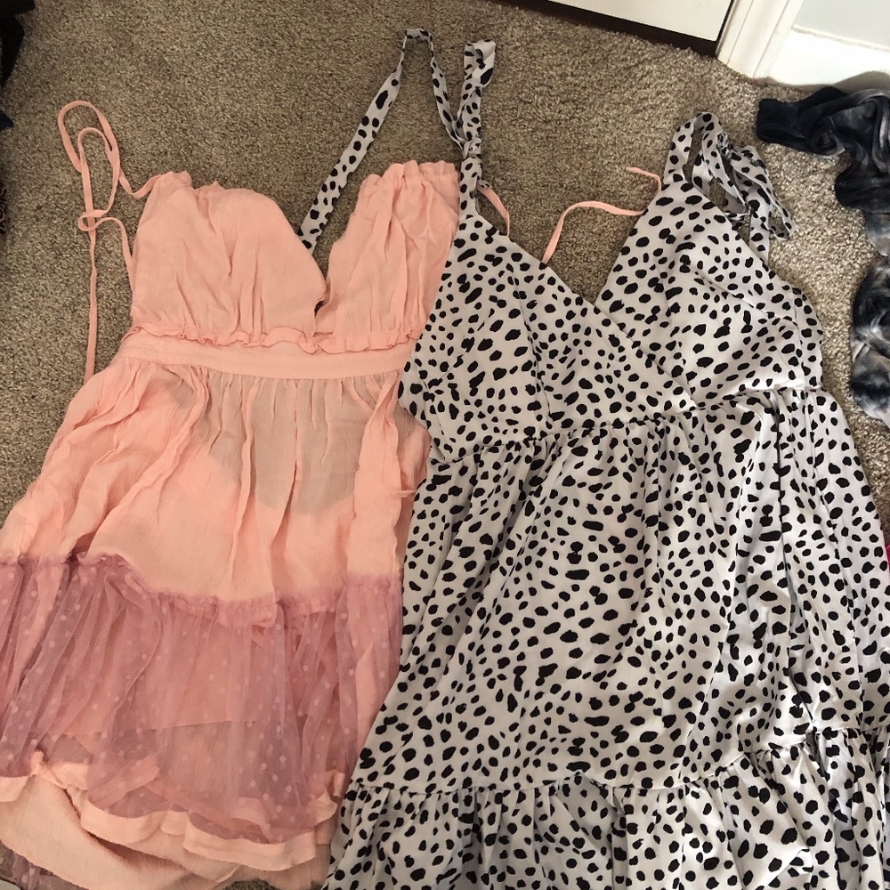 two shein dresses
